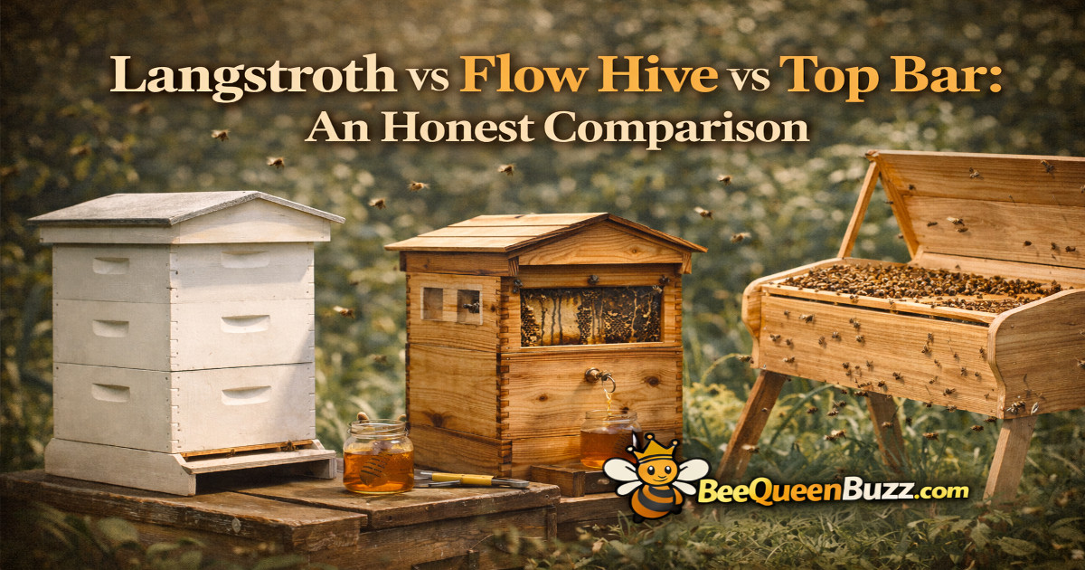 Langstroth vs Flow Hive vs Top Bar: An Honest Comparison